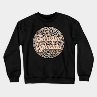 Classic Music Enrique Personalized Name Circle Birthday Crewneck Sweatshirt